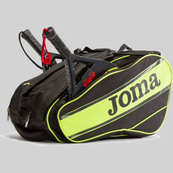 Joma Padeltasche Pro schwarz / neon grün Miniaturansicht